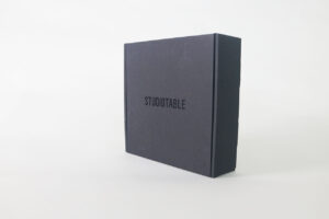 G형 접이식 흑지박스 제작 - 의류 포장용 블랙 박스