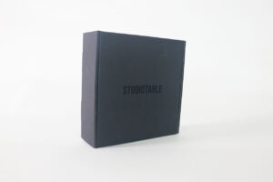 G형 접이식 흑지박스 제작 - 패션 액세서리 포장박스 샘플